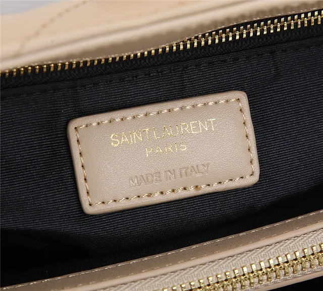 Saint Laurent Loulou Sac Tote Noir Chevron-Quilté Chaîne 2