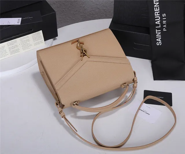 Saint Laurent Loulou Sac tote en cuir texturé noir avec anse supérieure 6