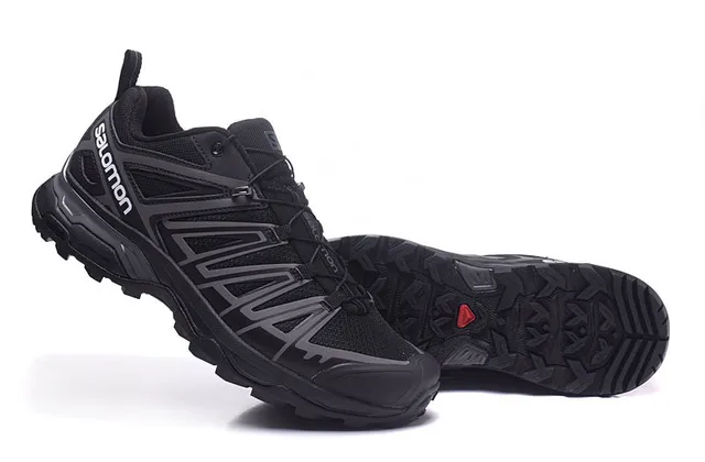 Salomon XT-6 Black Trail Running Shoes 2