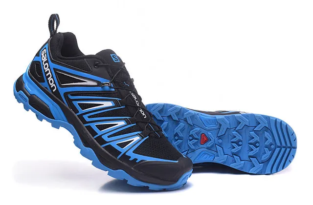 Salomon XT-6 Black Trail Running Shoes 7