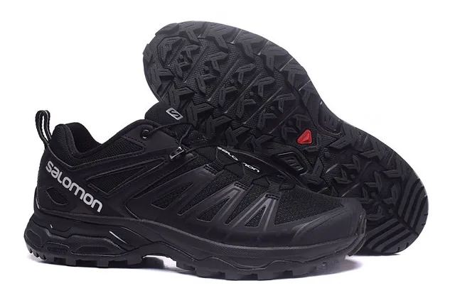 Salomon XT-6 Black Trail Running Shoes 8