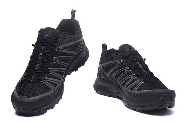 Salomon XT-6 Black Trail Running Shoes 9