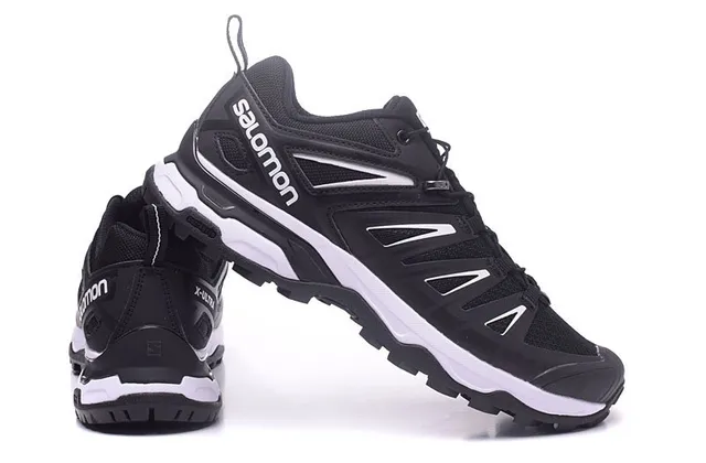 Salomon XT-6 Black Trail Running Shoes 24