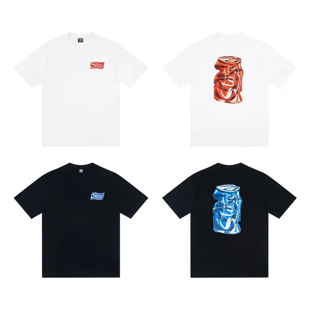 Stussy Crushed Can Graphic T-Shirt 2