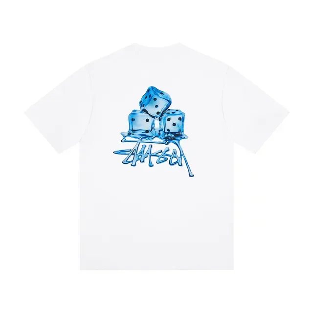 Stussy Dice Graphic Crewneck T-Shirt 3