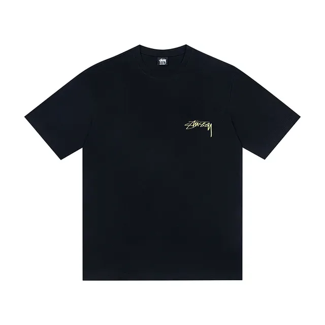 Stussy Graphic Print Crew Neck T-Shirt 3