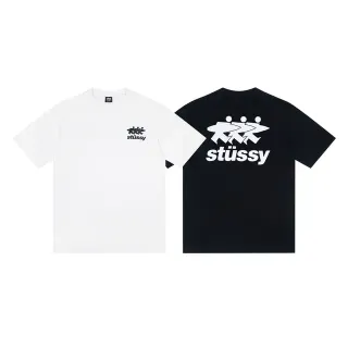 Stussy Stock Logo ग्राफिक टी-शर्ट