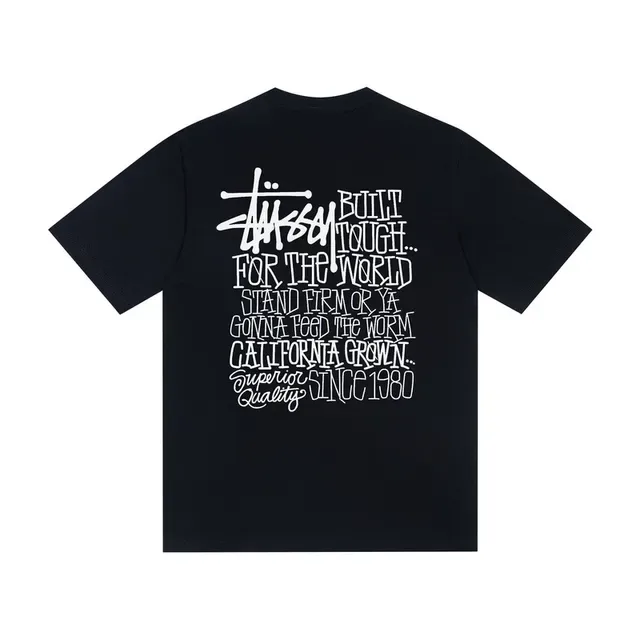 Stussy Stock Logo Graphic T-Shirt 2