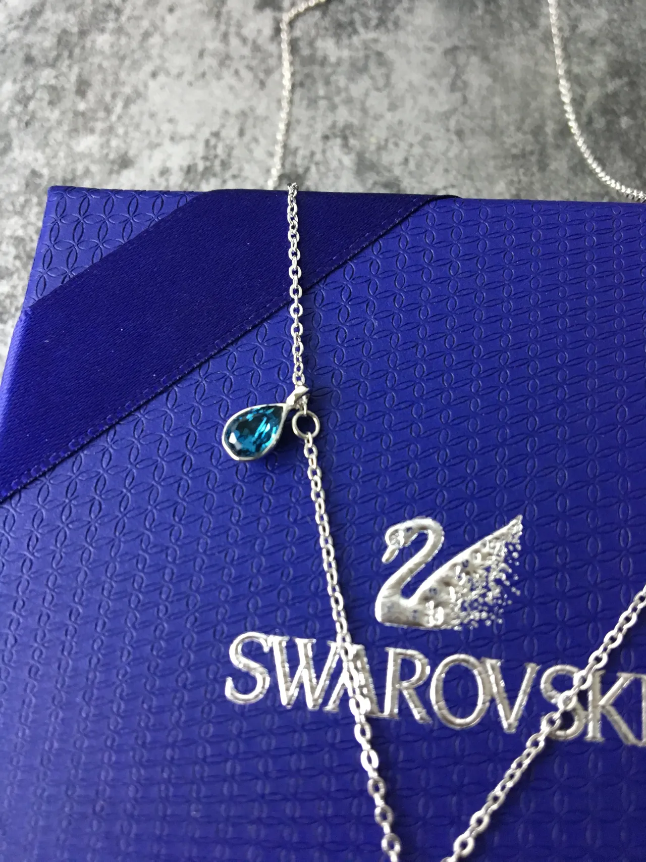Swarovski ইভিল আই পাভে ক্রিস্টাল নেকলেস 3