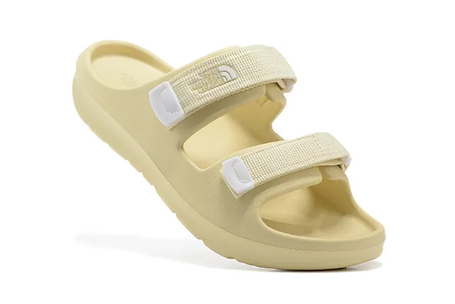The North Face Base Camp Slide Pale Yellow Slippers 9