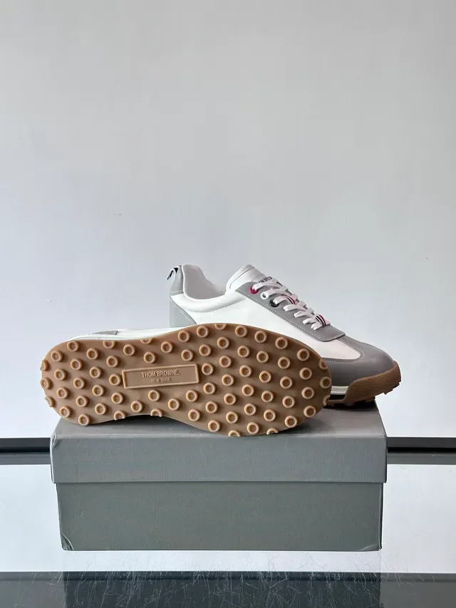 Thom Browne Air Runner White Gray Gum Lifestyle Sneakers 2