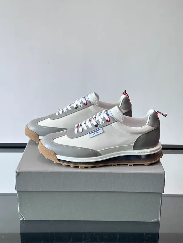 Thom Browne Air Runner White Gray Gum Lifestyle Sneakers 5