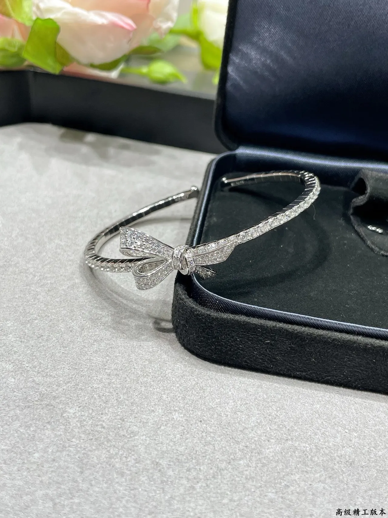 Tiffany & Co. Return to Tiffany Bow Pavé Bracelet 7