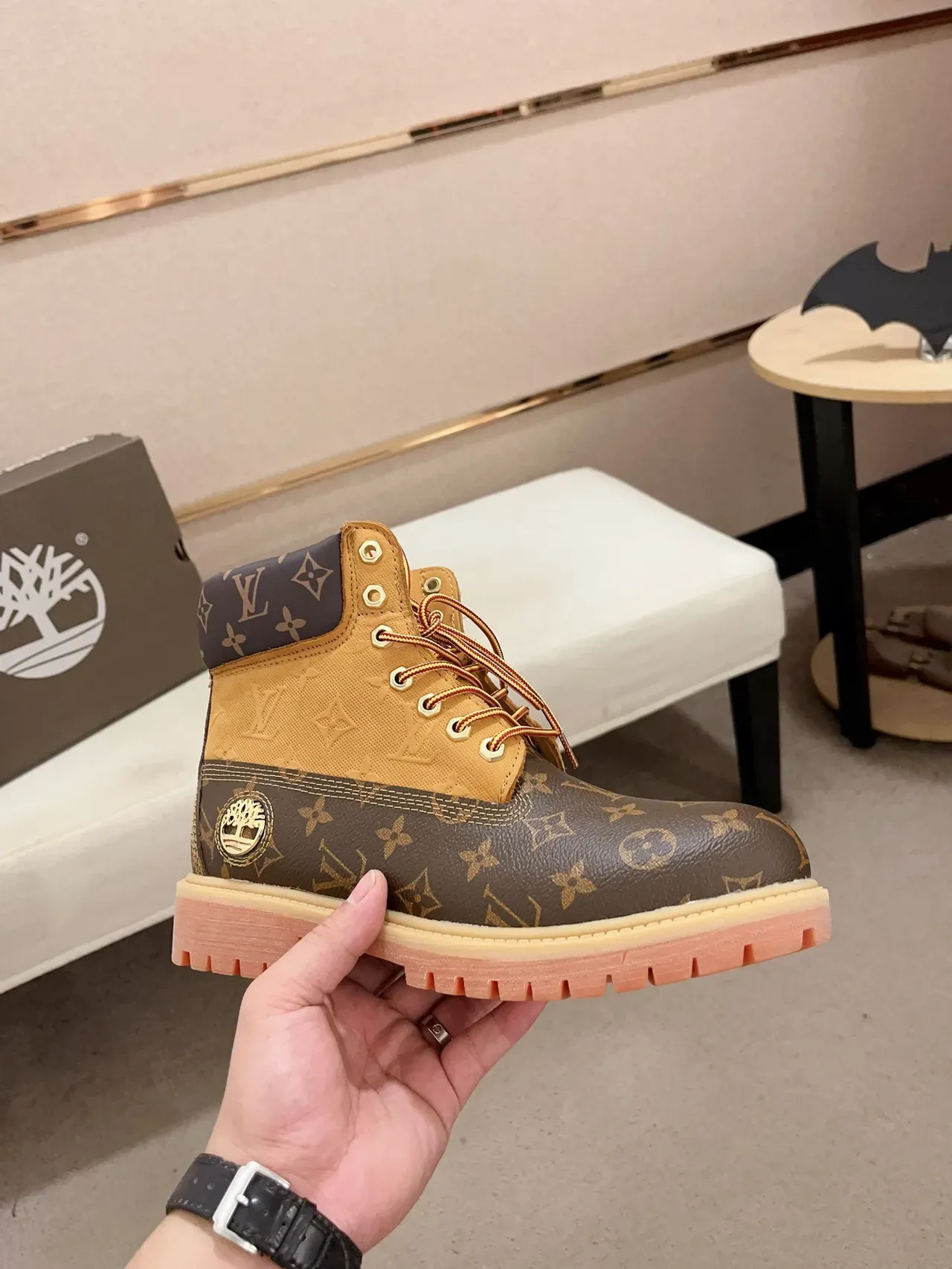 Timberland Premium 6英寸印花工作靴 4