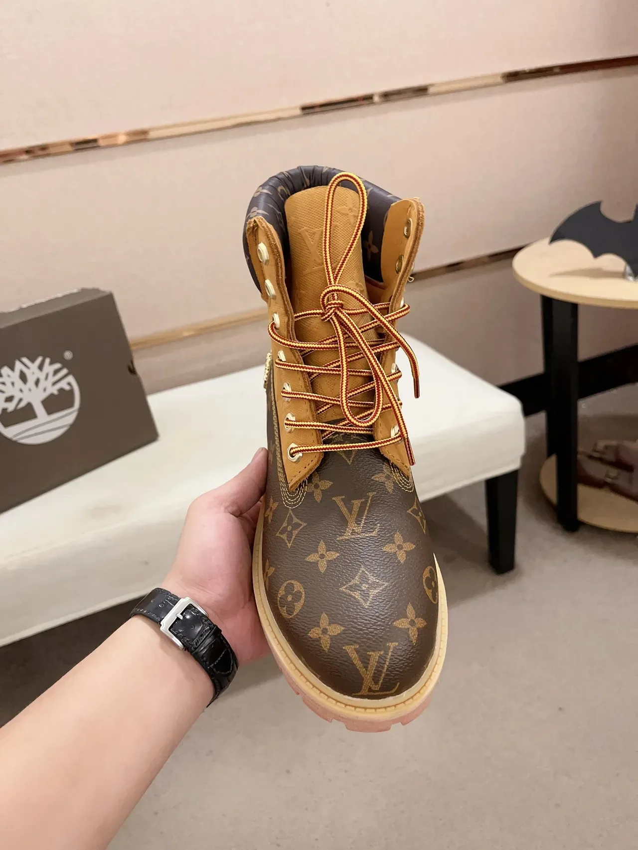 Timberland Premium 6英寸印花工作靴 5