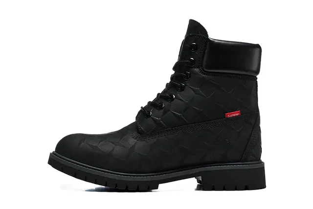 Timberland Premium 6-Inch Quilted Black Work Boots 11