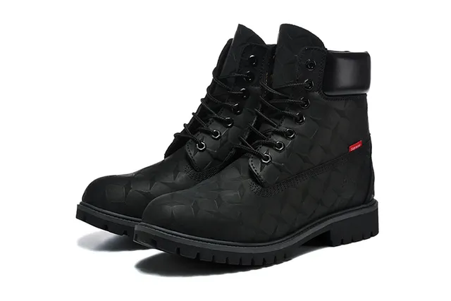 Timberland Premium 6-Inch Quilted Black Work Boots 13