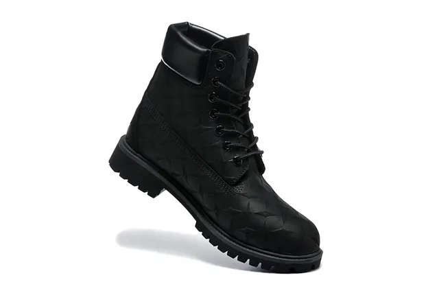 Timberland Premium 6-Inch Quilted Black Work Boots 15