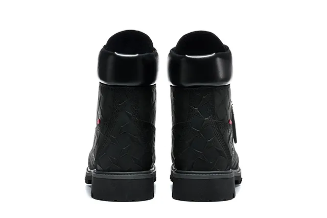 Timberland Premium 6-Inch Quilted Black Work Boots 17