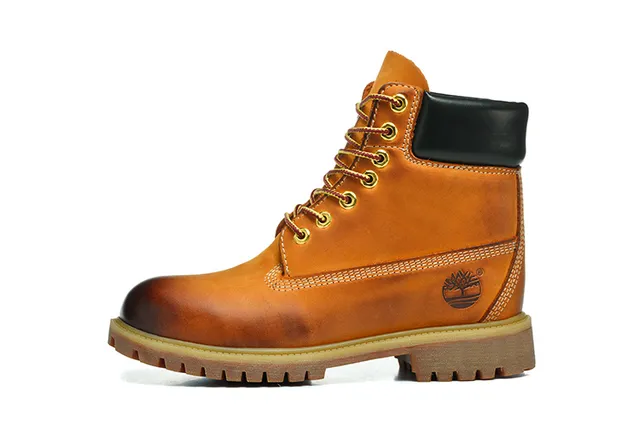 Timberland Premium 6-Inch Tan Burnished Work Boots 2
