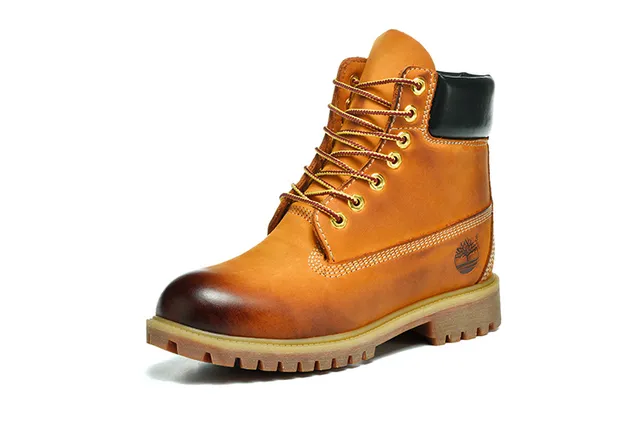 Timberland Premium 6-Inch Tan Burnished Work Boots 3