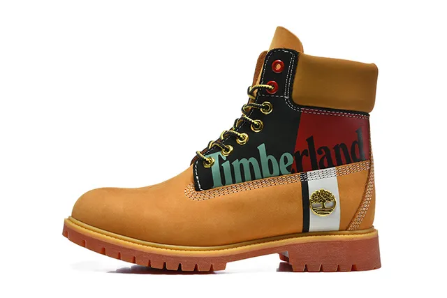 Timberland Premium 6-Inch Blé et Noir Bottes de Travail 2