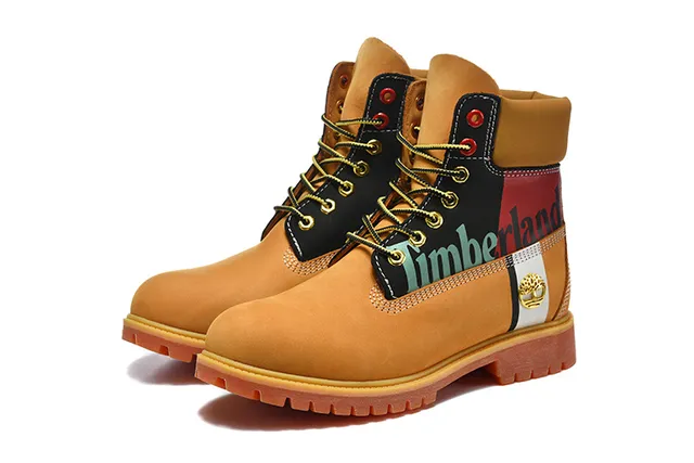 Timberland Premium 6-Inch Blé et Noir Bottes de Travail 4