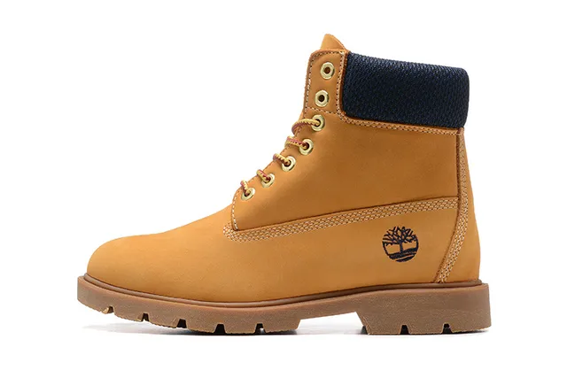 Timberland فاخر 6-Inch Wheat and Navy حذاء عمل 4
