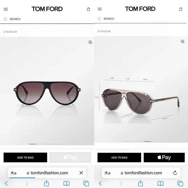 Tom Ford Marcus Translucent Gray Aviator Sunglasses 4