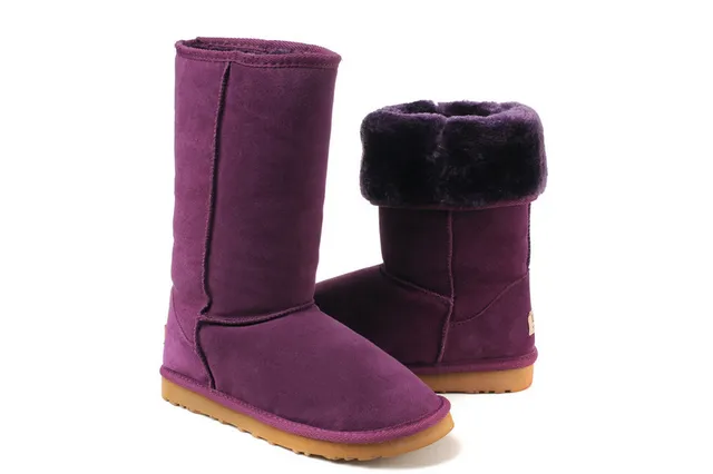 UGG Classic Tall Pink Suede Snow Boot 4