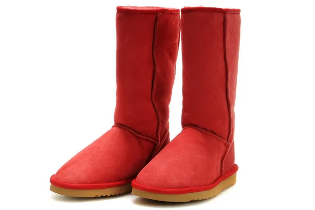 UGG Classic Tall Pink Suede Snow Boot 6
