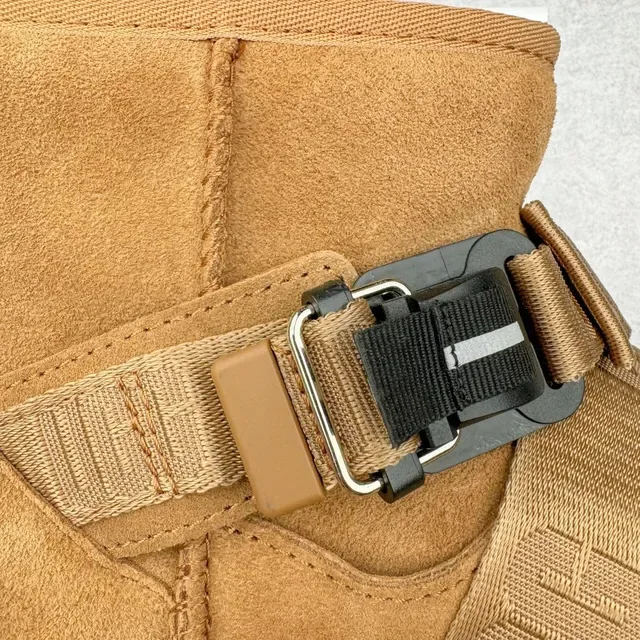UGG Strap Boot Tan Suede Snow Boots 11
