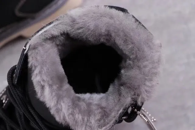 UGG Tasman Black Shearling-Lined Snow Boots 3