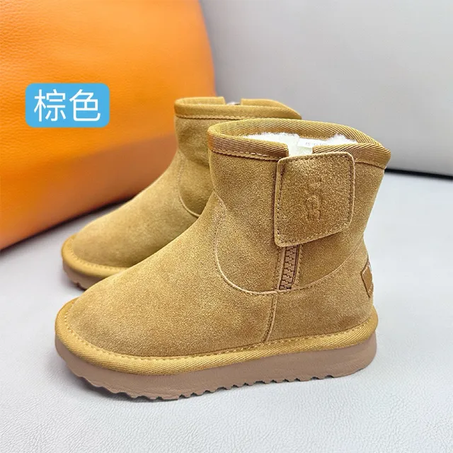 UGG Tasman Black Suede Shearling-Lined Snow Boots 4