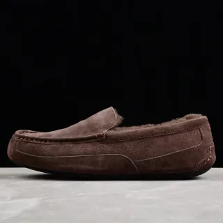 UGG Tasman Mocasines Marrón de Ante con Forro de Cordero