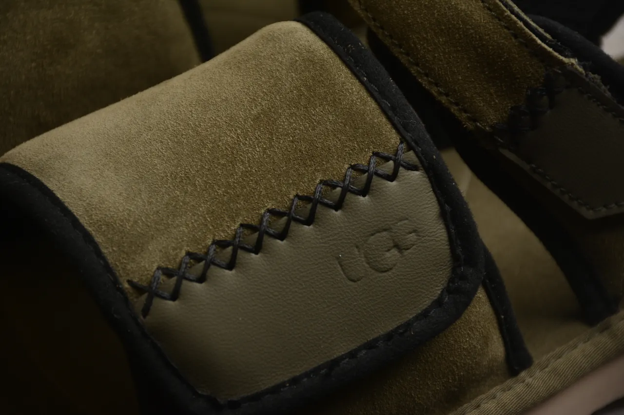 UGG Tasman Olive Green Casual Sandals 6