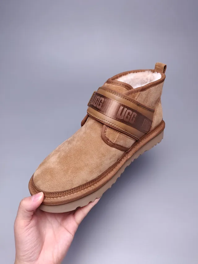 UGG Tasman Tan 麂皮羊毛内里扣带雪地靴 5