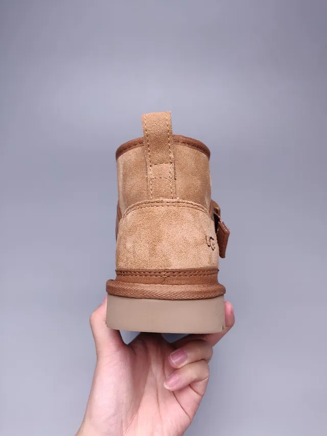 UGG Tasman Tan 麂皮羊毛内里扣带雪地靴 8