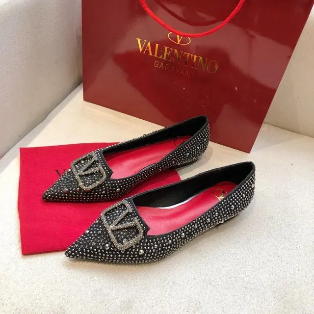 Valentino Rockstud Mocassins à bout pointu cloutés 6