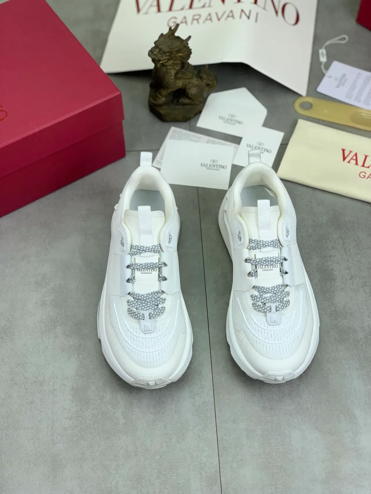 Valentino White Sole Chunky Sneakers 5