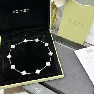 Van Cleef & Arpels Alhambra Mother-of-Pearl Clover Necklace
