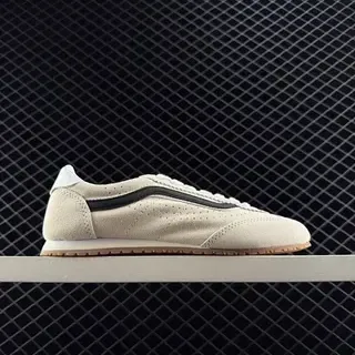Vans Super LowPro Beige Suede Thin-Sole Lifestyle Sneakers