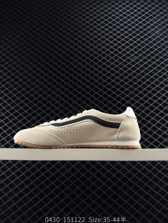 Vans Super LowPro beige daim semelle fine chaussures lifestyle 5
