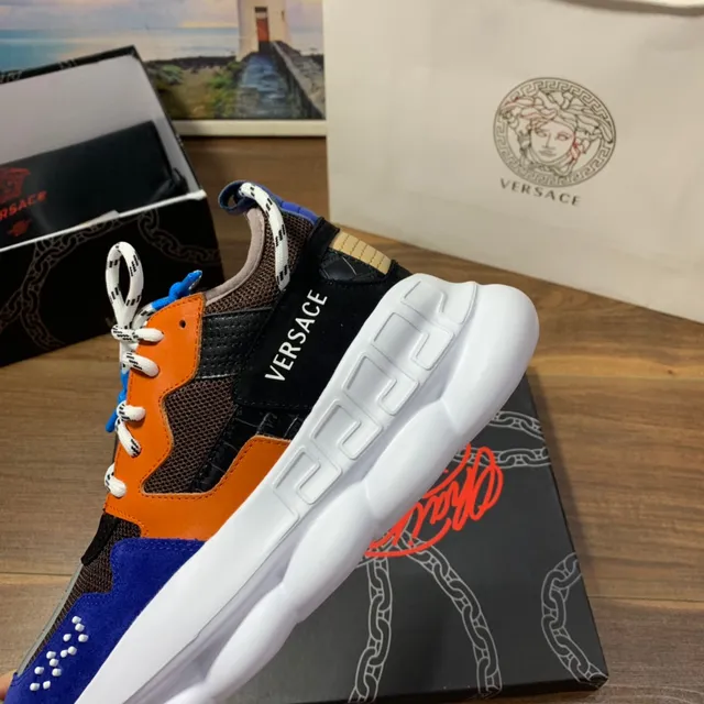 Versace Chain Reaction Multicolor Chunky Sneakers 3