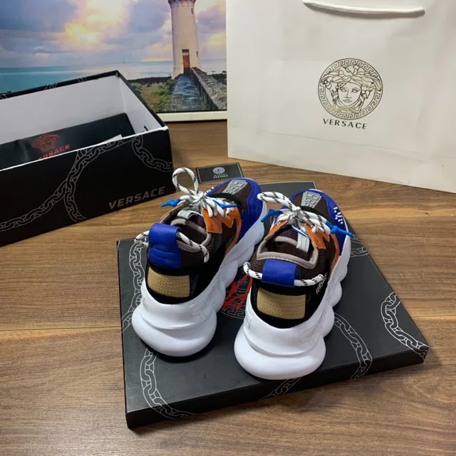 Versace Chain Reaction Multicolor Chunky Sneakers 5