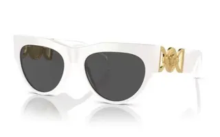 Versace Chain Reaction Tortoiseshell Oversized Cat-Eye Sunglasses 5