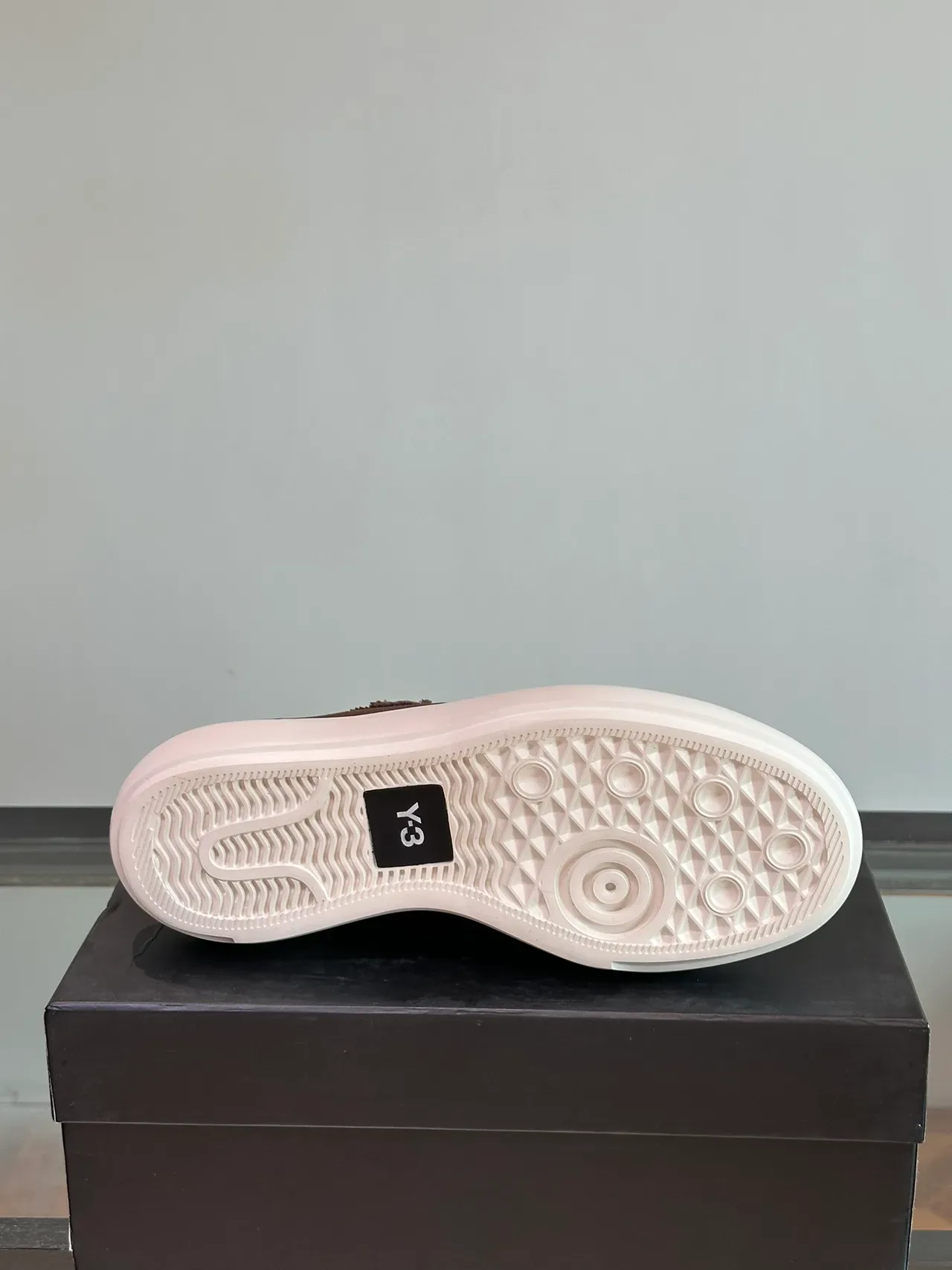 Y-3 Brown Canvas Lifestyle Sneakers 4