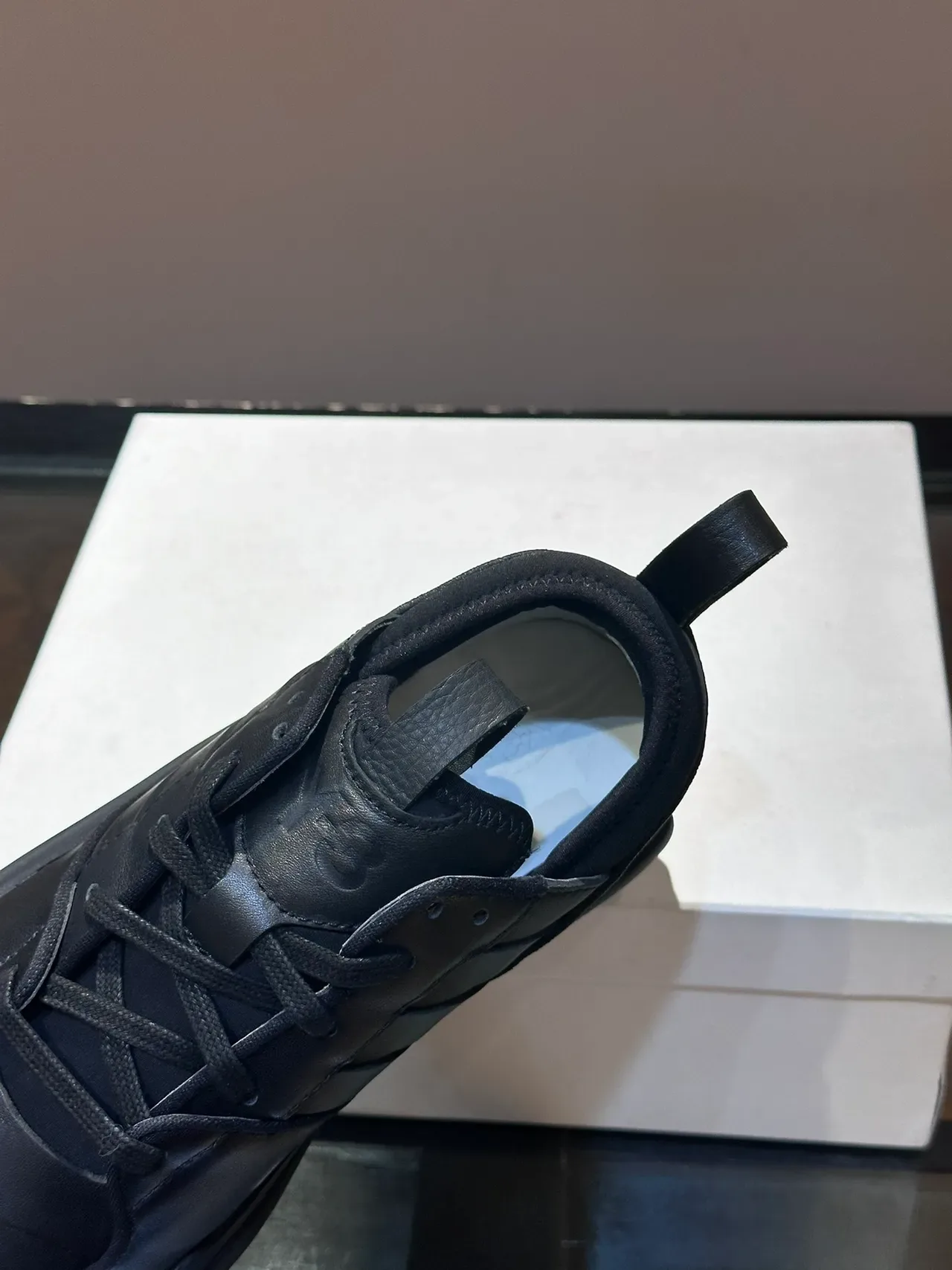 Y-3 Kaiwa Black Monochrome Deconstructed Upper Chunky Sneakers 3