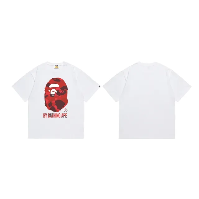 A Bathing Ape ABC Camo Ape Head Black T-Shirt 4