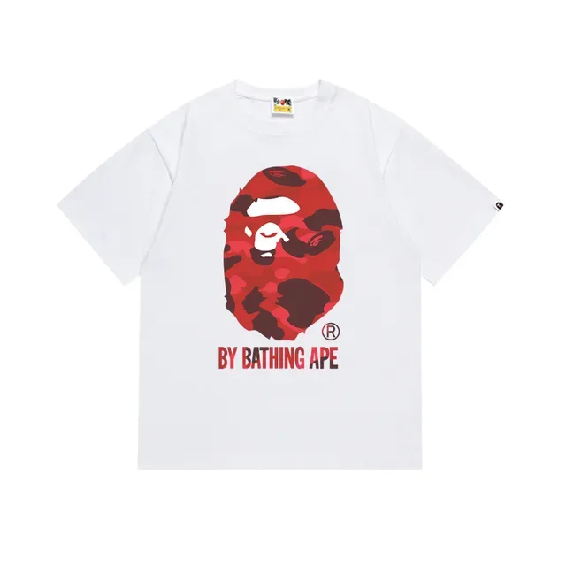A Bathing Ape ABC Camo Ape Head Black T-Shirt 5